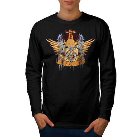 Best Island Surfing Mens Long Sleeve T-Shirt