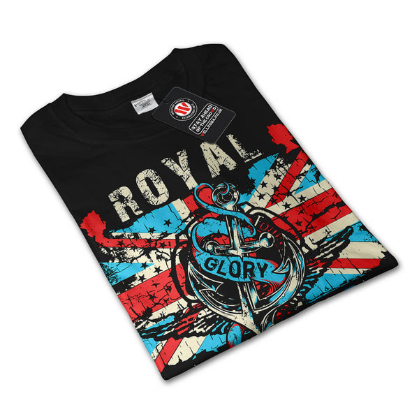 Royal Navy Glory UK Mens Long Sleeve T-Shirt