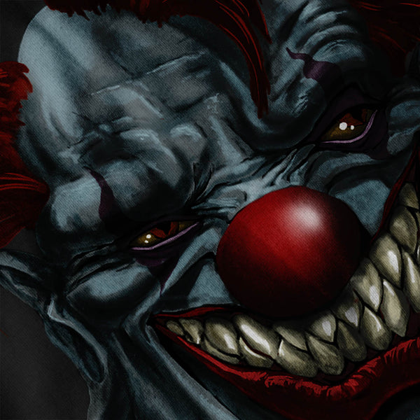Joker Angry Face Evil Mens T-Shirt