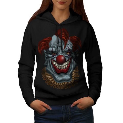 Joker Angry Face Evil Womens Hoodie