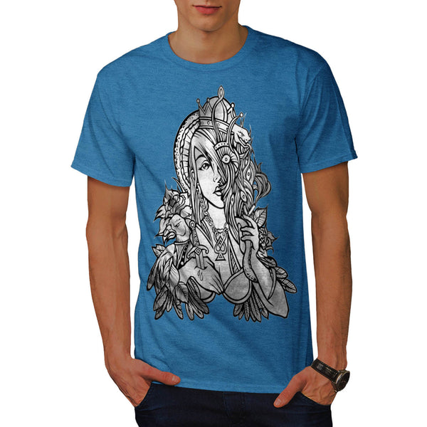 Beautiful Queen Lady Mens T-Shirt