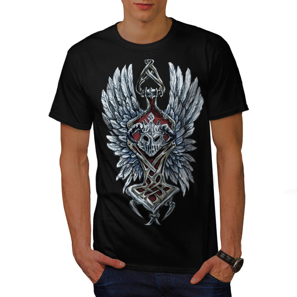 Blazon Armor Emblem Mens T-Shirt