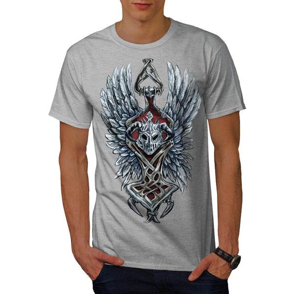 Blazon Armor Emblem Mens T-Shirt
