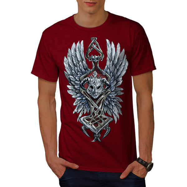 Blazon Armor Emblem Mens T-Shirt