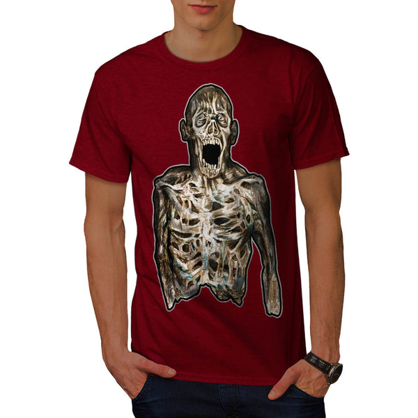 Scream Of Death Art Mens T-Shirt
