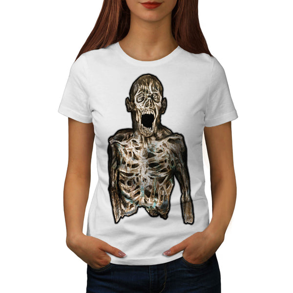 Scream Of Death Art Womens T-Shirt