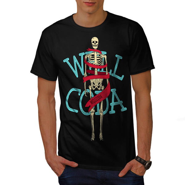 Wellcoda Skeleton Mens T-Shirt