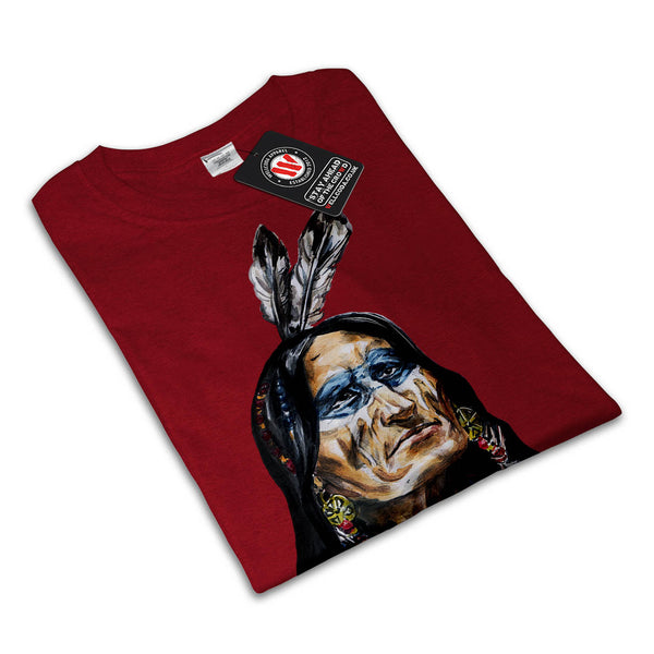 Indian Chieftain Man Mens T-Shirt