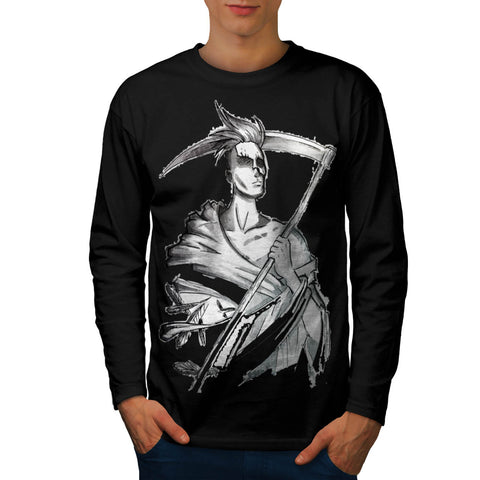 Rest In Peace Angel Mens Long Sleeve T-Shirt