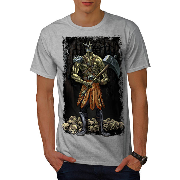 Monster Evil Fighter Mens T-Shirt