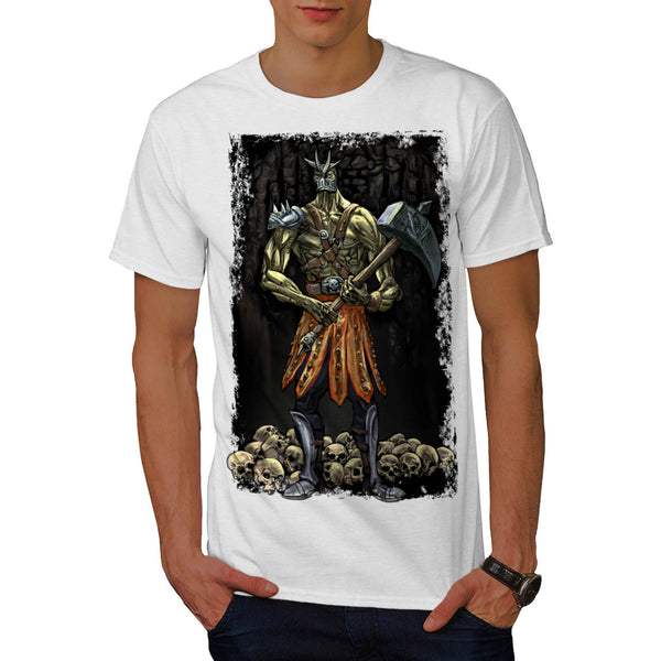 Monster Evil Fighter Mens T-Shirt