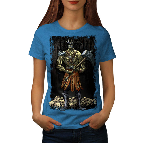 Monster Evil Fighter Womens T-Shirt