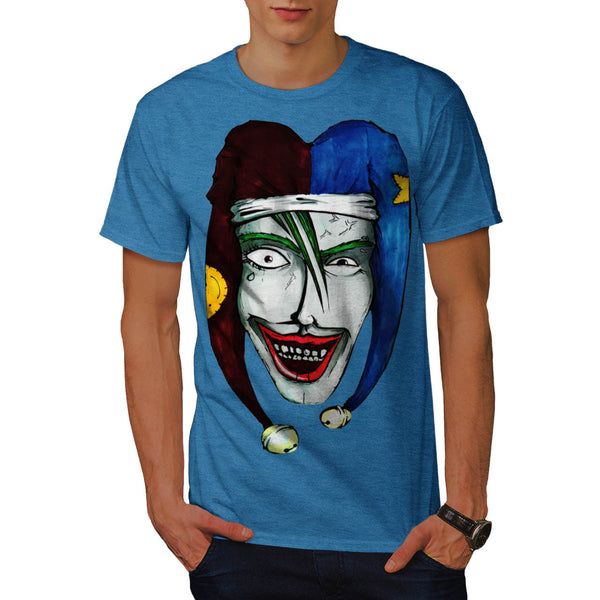 Smiling Scary Clown Mens T-Shirt