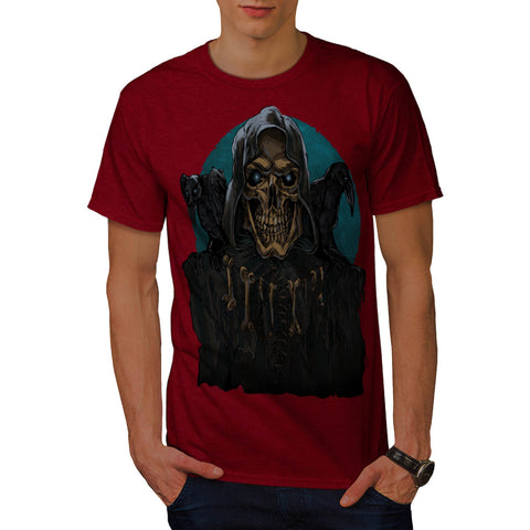 Death Skull Reaper Mens T-Shirt