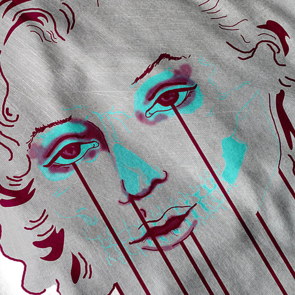 Marilyn Monroe Skull Womens T-Shirt
