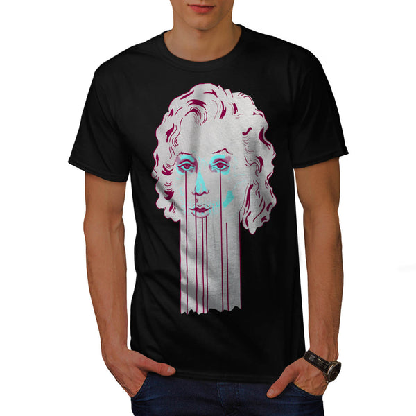 Marilyn Monroe Skull Mens T-Shirt