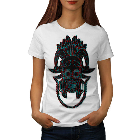 Mexican Dead Joker Womens T-Shirt