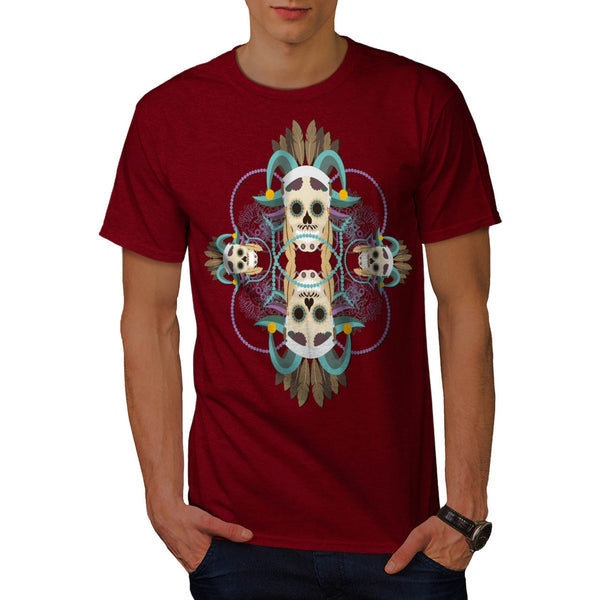 Cheeky Skull Head Mens T-Shirt