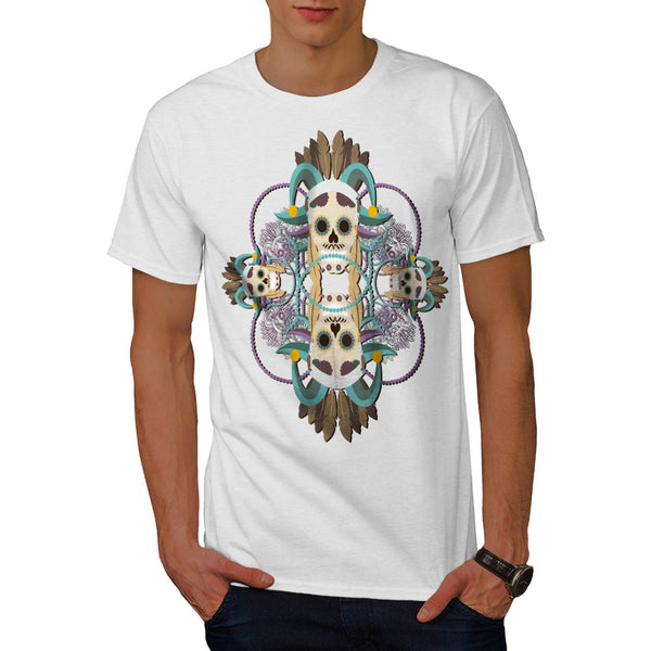 Cheeky Skull Head Mens T-Shirt