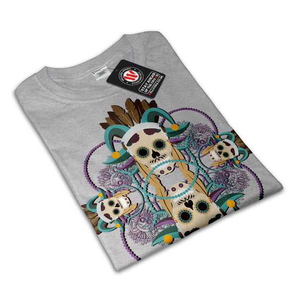 Cheeky Skull Head Mens T-Shirt