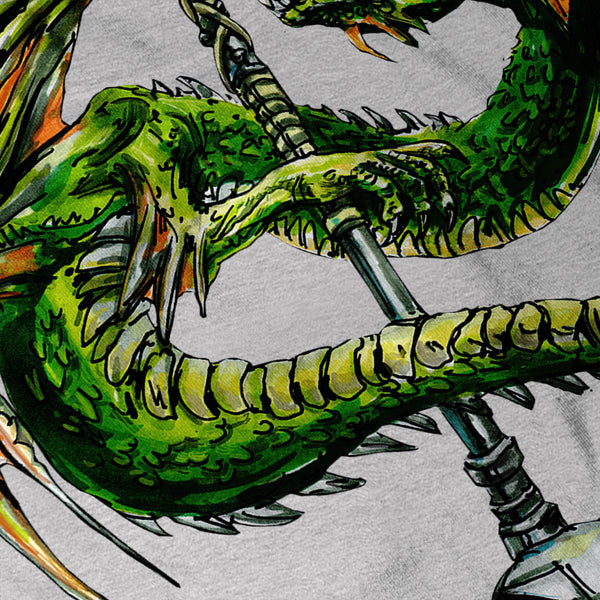 Dragon Cruel Creature Mens T-Shirt