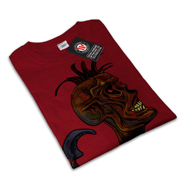 Scary Zombie Smile Mens T-Shirt