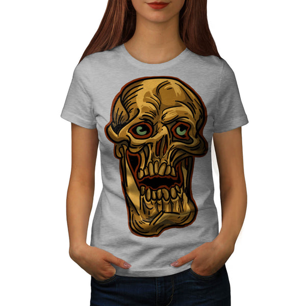 Freakshow Skull Face Womens T-Shirt