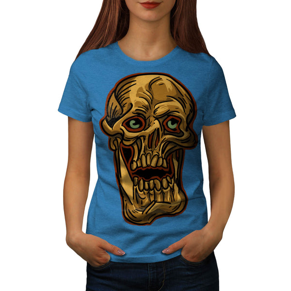Freakshow Skull Face Womens T-Shirt