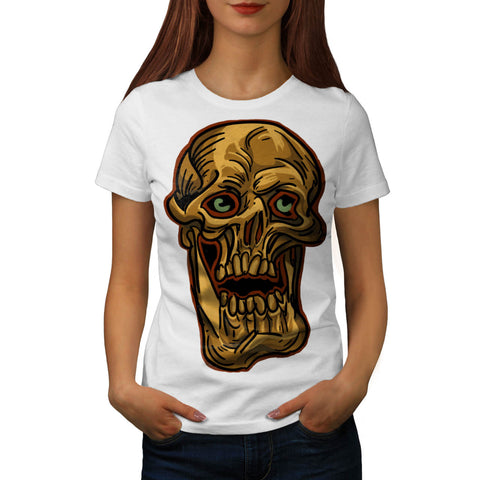 Freakshow Skull Face Womens T-Shirt