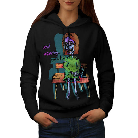Waiting For A Kiss Womens Hoodie