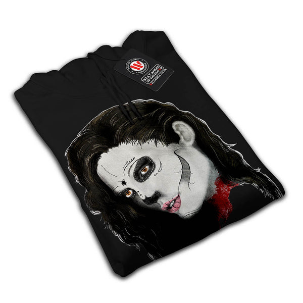 Beautiful Make Up Girl Mens Hoodie