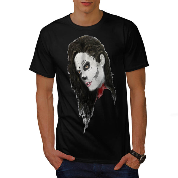 Beautiful Make Up Girl Mens T-Shirt