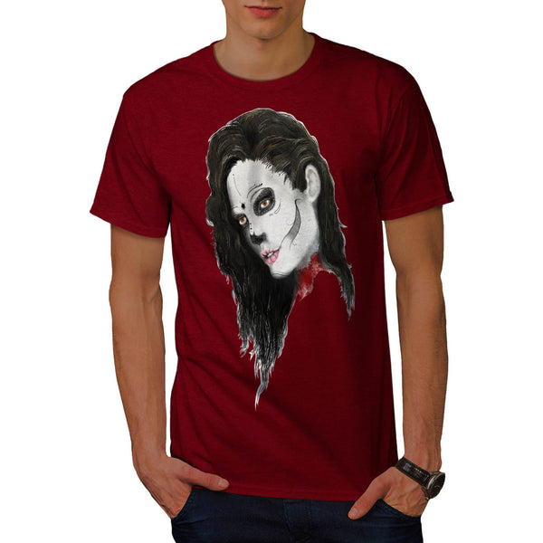 Beautiful Make Up Girl Mens T-Shirt