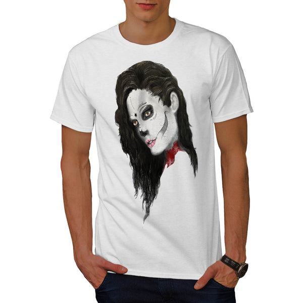 Beautiful Make Up Girl Mens T-Shirt