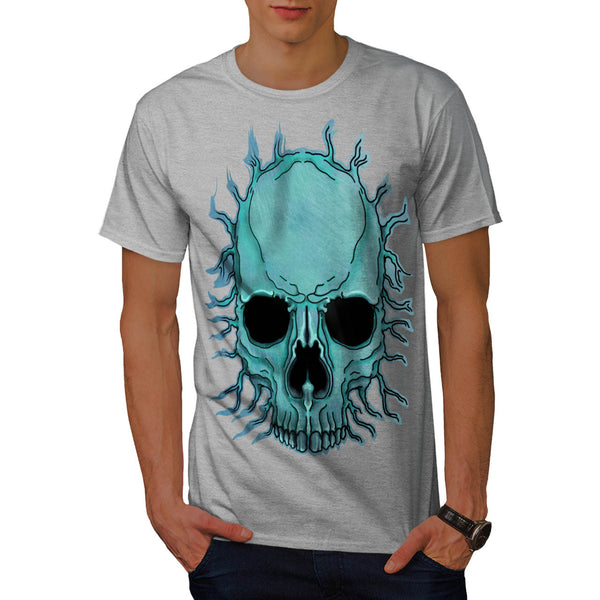 Bright Skull Skeleton Mens T-Shirt