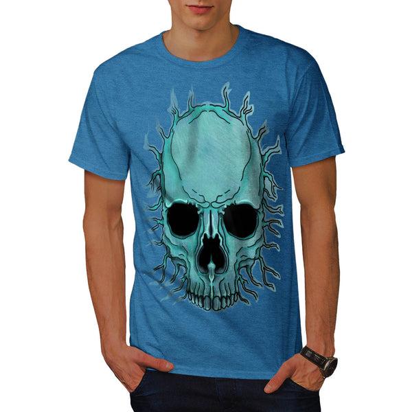 Bright Skull Skeleton Mens T-Shirt