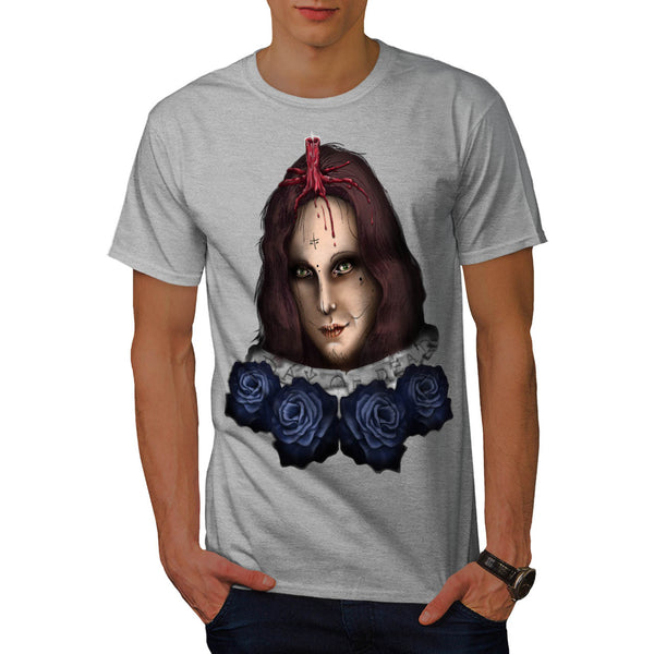 Dead Girl Gravestone Mens T-Shirt