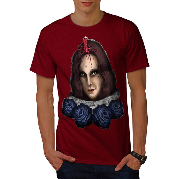 Dead Girl Gravestone Mens T-Shirt