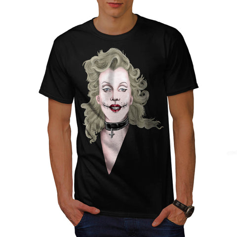 Merilyn Monroe Gothic Mens T-Shirt