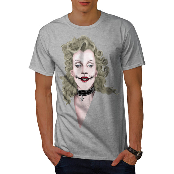 Merilyn Monroe Gothic Mens T-Shirt