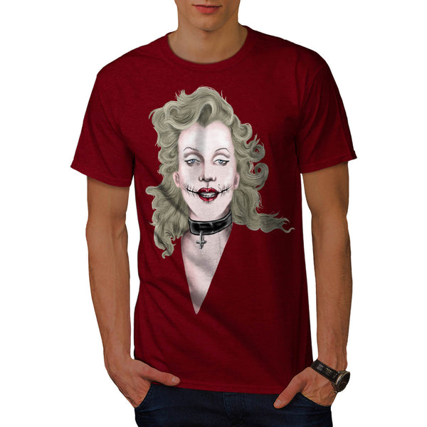Merilyn Monroe Gothic Mens T-Shirt