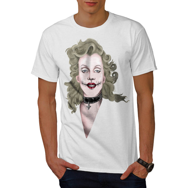 Merilyn Monroe Gothic Mens T-Shirt
