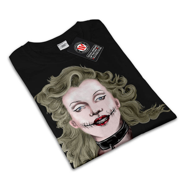 Merilyn Monroe Gothic Womens T-Shirt