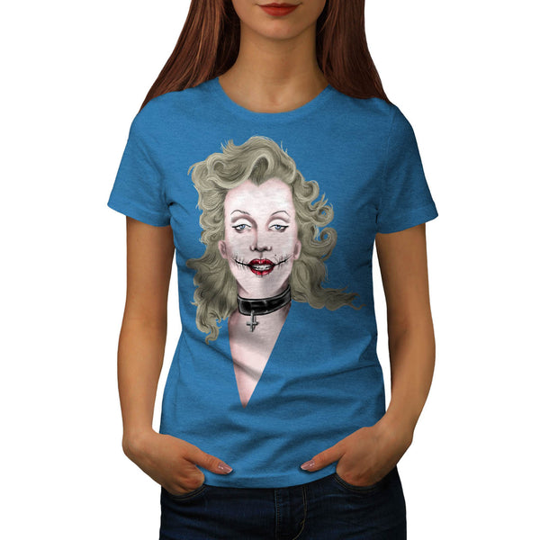 Merilyn Monroe Gothic Womens T-Shirt