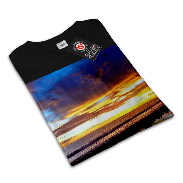 Ocean Beauty Sunset Mens T-Shirt