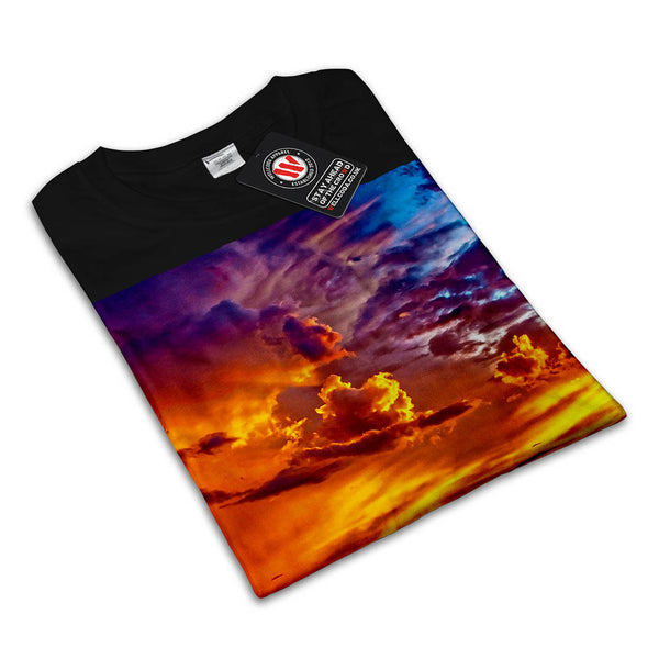 Colorful Ocean Sky Mens T-Shirt