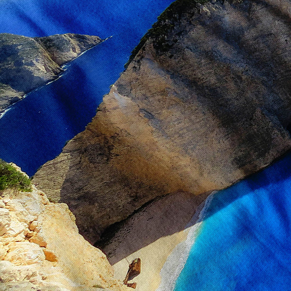 Mountain Sea Shore Womens T-Shirt