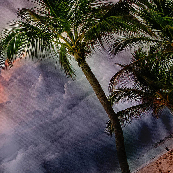 Cloudy Summer Beach Mens T-Shirt