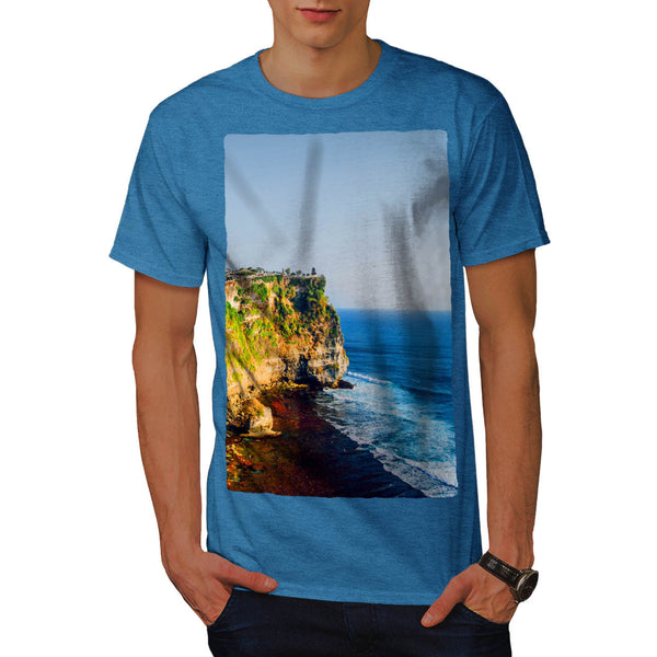 Mountain Seashore Mens T-Shirt