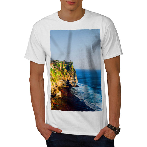 Mountain Seashore Mens T-Shirt